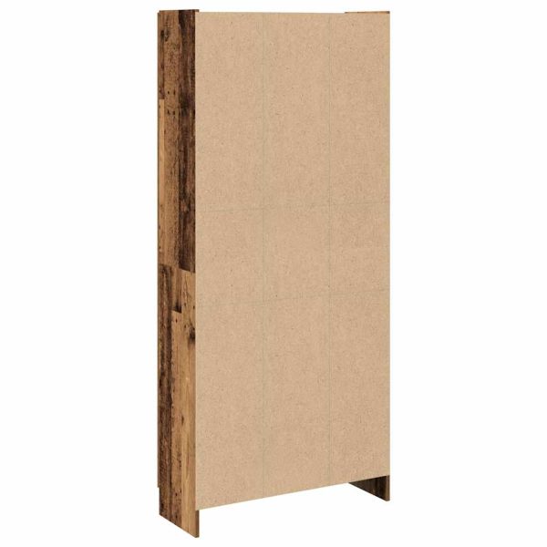 Hoge Kast 82,5X30,5X Bewerkt Hout Kleurig - Afbeelding 5