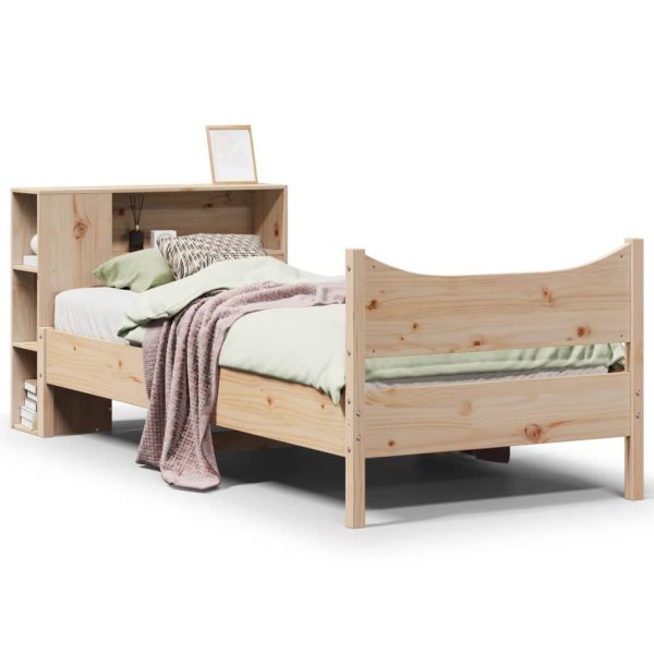 Bedframe Zonder Matras Massief Grenenhout - Afbeelding 2