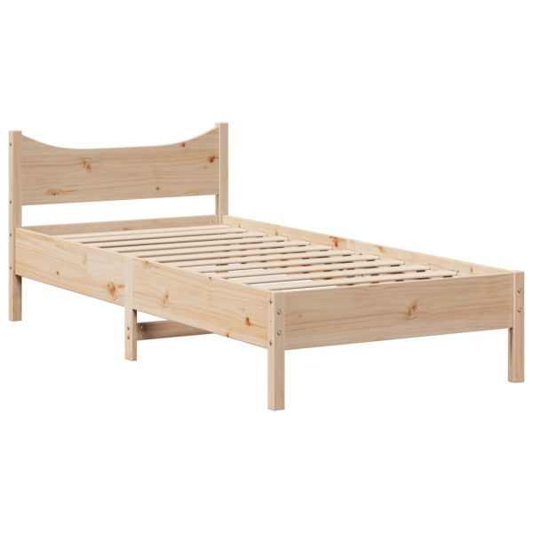 Bedframe Zonder Matras Massief Grenenhout - Afbeelding 5