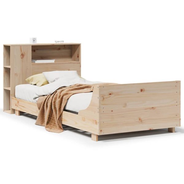 Bedframe Zonder Matras Massief Grenenhout - Afbeelding 2