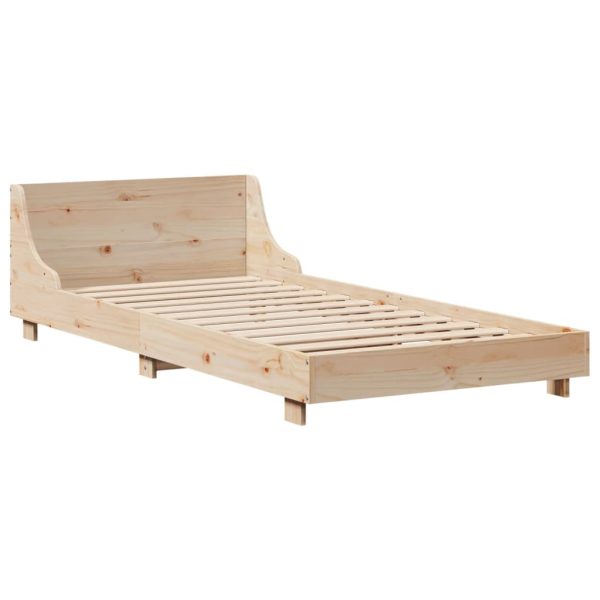 Bedframe Zonder Matras Massief Grenenhout - Afbeelding 5