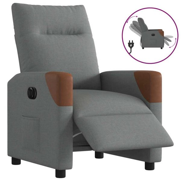 Fauteuil Stof Donkergrijs