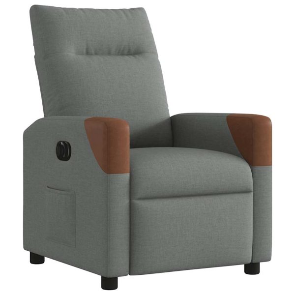 Fauteuil Stof Donkergrijs - Afbeelding 4