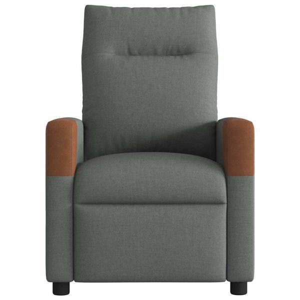 Fauteuil Stof Donkergrijs - Afbeelding 5