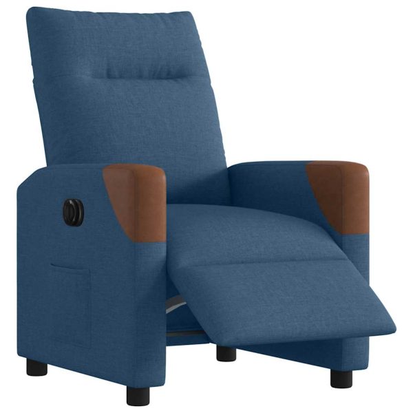 Fauteuil Stof Blauw - Afbeelding 3