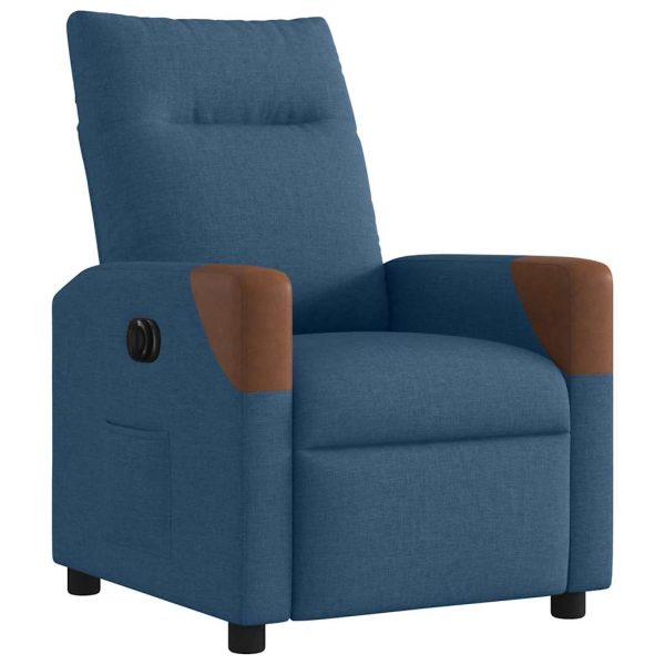 Fauteuil Stof Blauw - Afbeelding 4