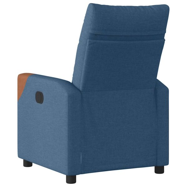 Fauteuil Stof Blauw - Afbeelding 7