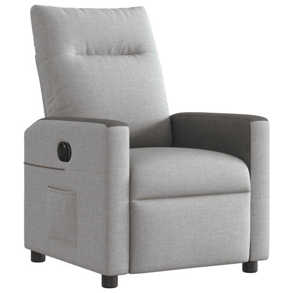 Fauteuil Stof Wolk Grijs Wolkengrijs - Afbeelding 4