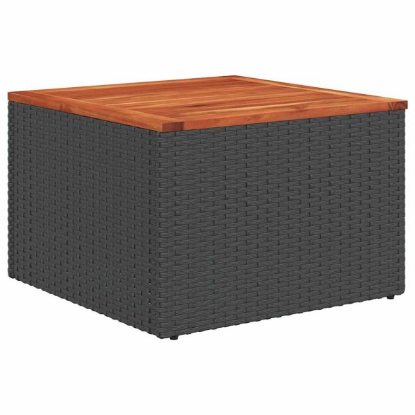 7-Delige Loungeset Met Kussens Poly Rattan - Afbeelding 6