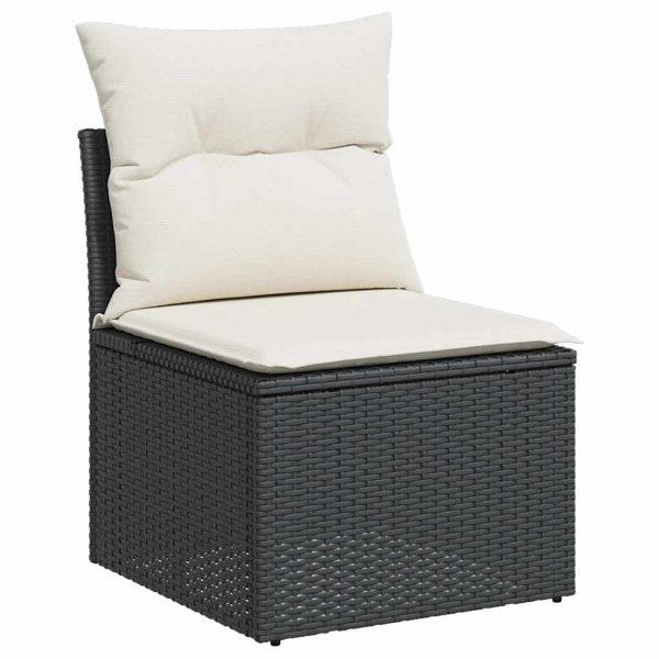 11-Delige Loungeset Met Kussens Poly Rattan - Afbeelding 4