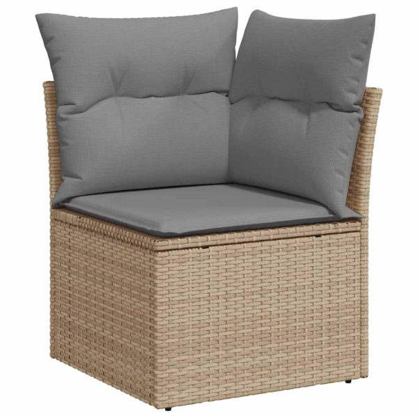 11-Delige Tuinset Met Kussens Poly Rattan - Afbeelding 5