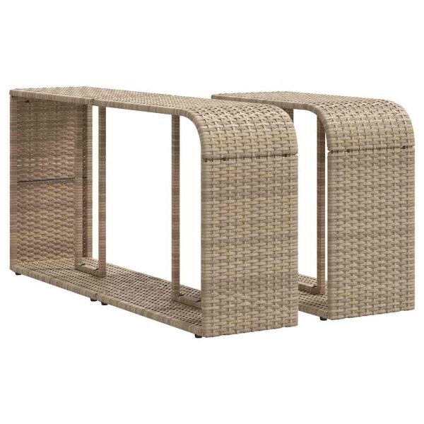 11-Delige Tuinset Met Kussens Poly Rattan - Afbeelding 8