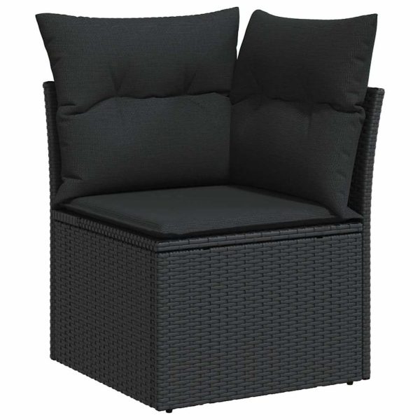 7-Delige Loungeset Met Kussens Poly Rattan - Afbeelding 5