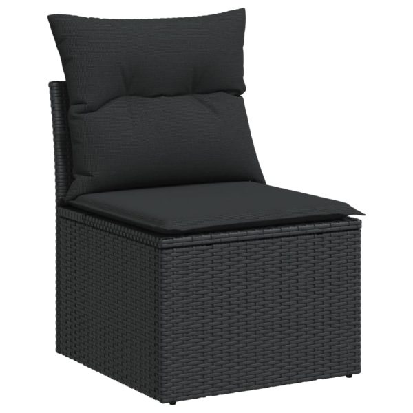 8-Delige Loungeset Met Kussens Poly Rattan - Afbeelding 3