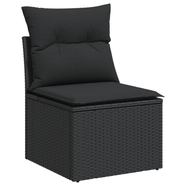 10-Delige Loungeset Met Kussens Poly Rattan - Afbeelding 3