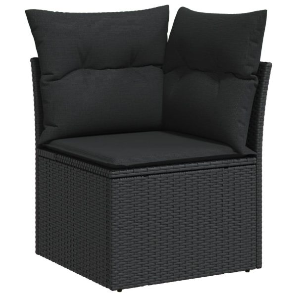 10-Delige Loungeset Met Kussens Poly Rattan - Afbeelding 6