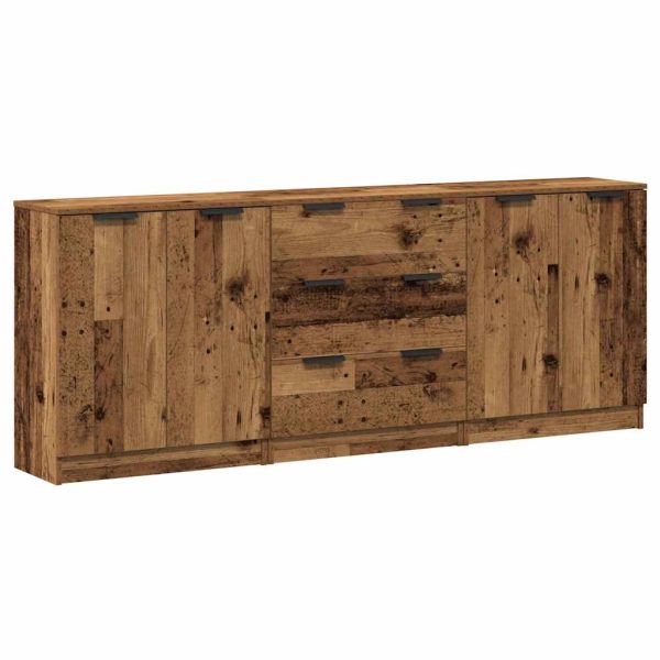 Dressoirs 60X30X70 Cm Bewerkt Hout Kleurig - Afbeelding 2