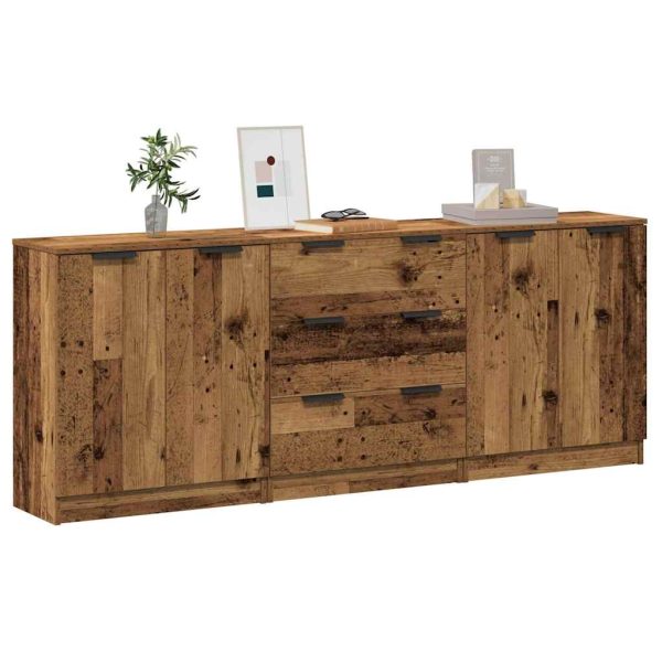 Dressoirs 60X30X70 Cm Bewerkt Hout Kleurig