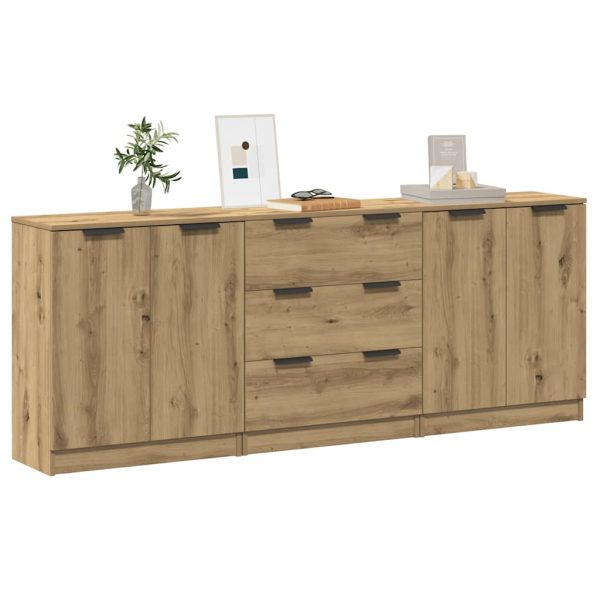 Dressoirs 60X30X70 Cm Bewerkt Hout Kleurig - Afbeelding 19